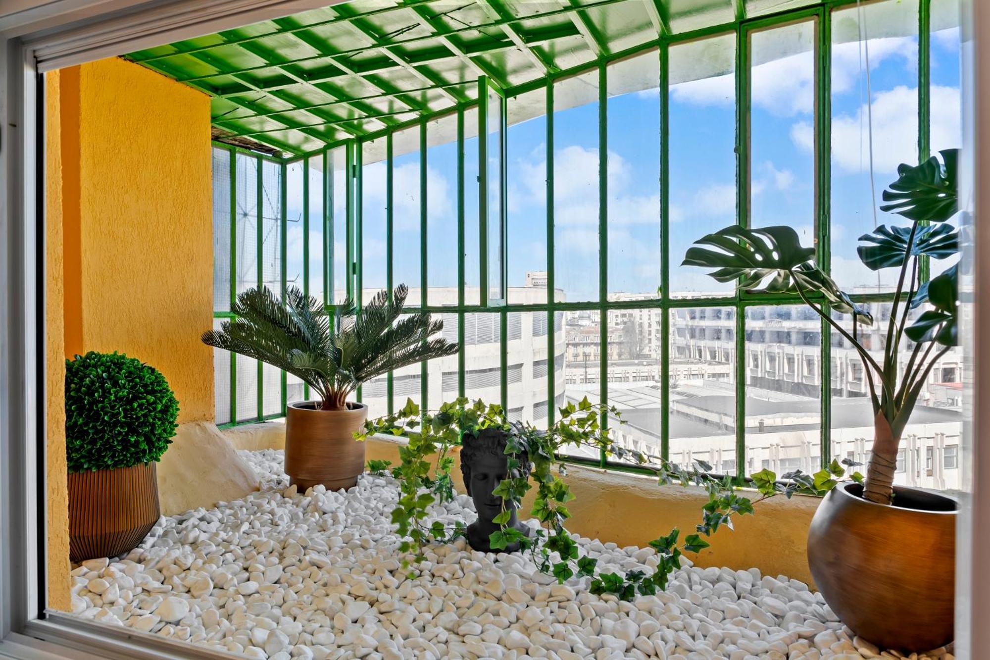 Art Nouveau Penthouse Bucharest Apartment Exterior photo